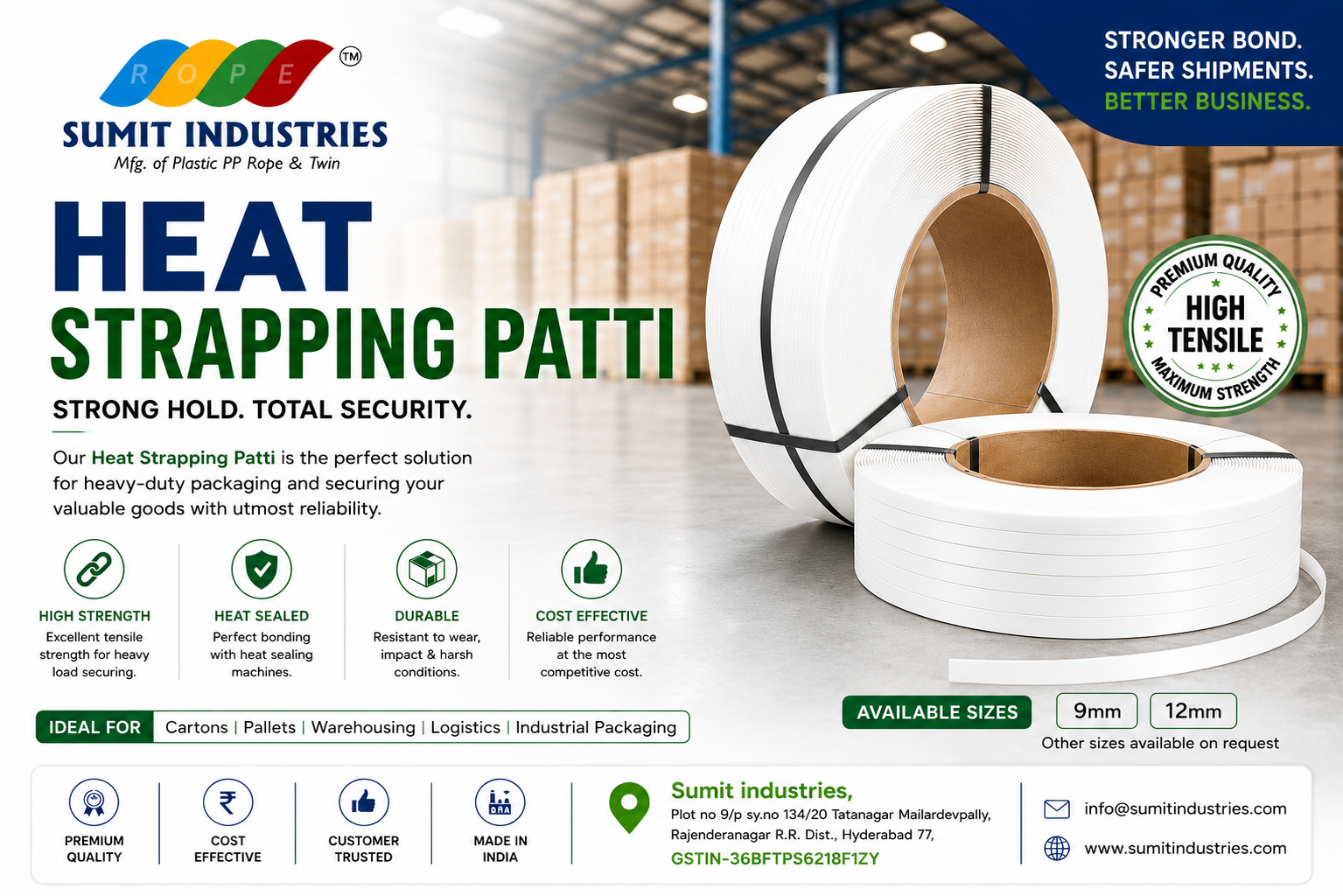 Heat Strapping Patti